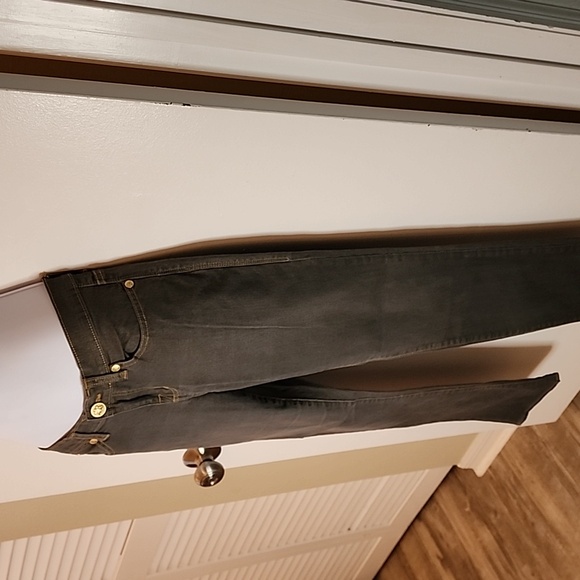 Rock & Republic Gold Wash Skinny Jeans Size 8 - Picture 3 of 14